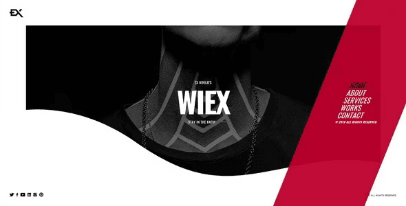Wiex – Personal Portfolio Template HTML
