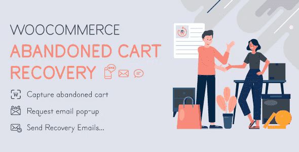 WooCommerce Abandoned Cart Recovery – Email – SMS – Messenger WordPress