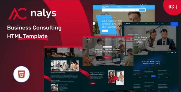 Acnalys – Business Consulting HTML Template