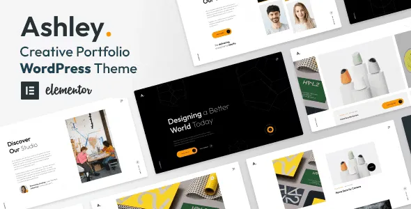 Ashley – Creative Portfolio WordPress Theme