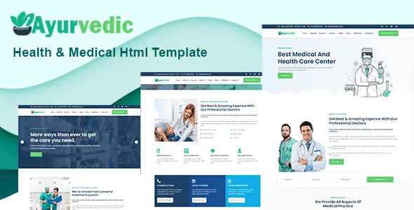 Ayurvedic – Health & Medical Html Template