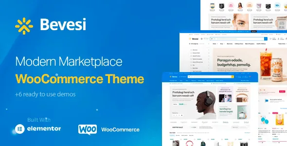Bevesi – Multi-Vendor and Marketplace WooCommerce Theme WordPress