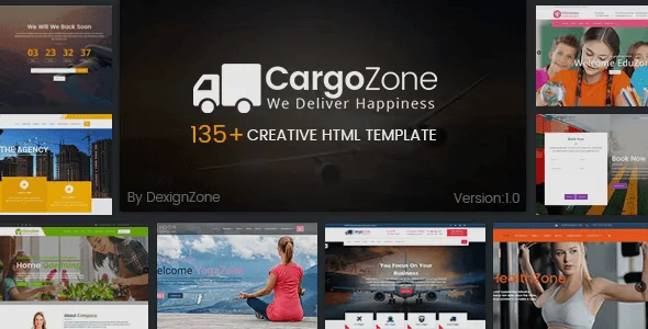 CargoZone – Transport, Cargo, Logistics & Business Multipurpose HTML Template