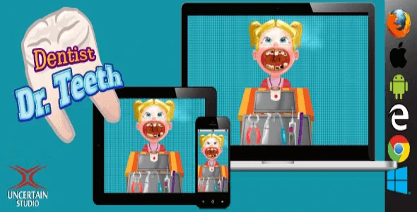 Dentist Doctor Teeth – HTML5 Game