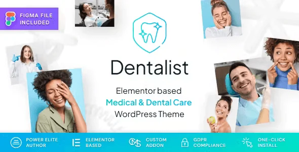 Dentalist – Medical and Dentist WordPress Theme