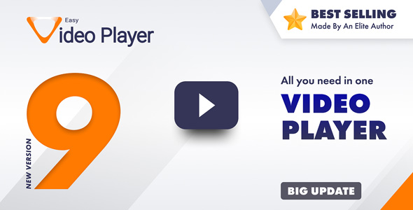 Easy Video Player WordPress Plugin