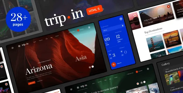 Tripin – Tour & Travel Agency Template HTML