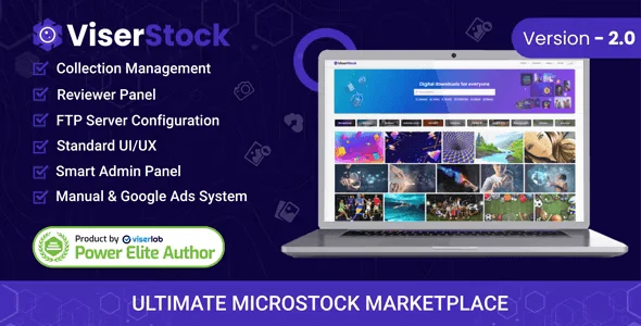 ViserStock – Ultimate Microstock Marketplace PHP