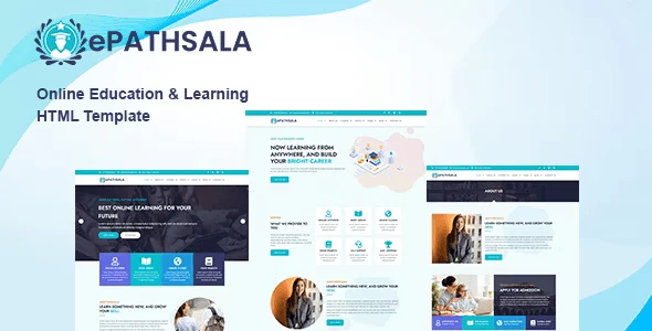 ePathsala – Online Education Template HTML