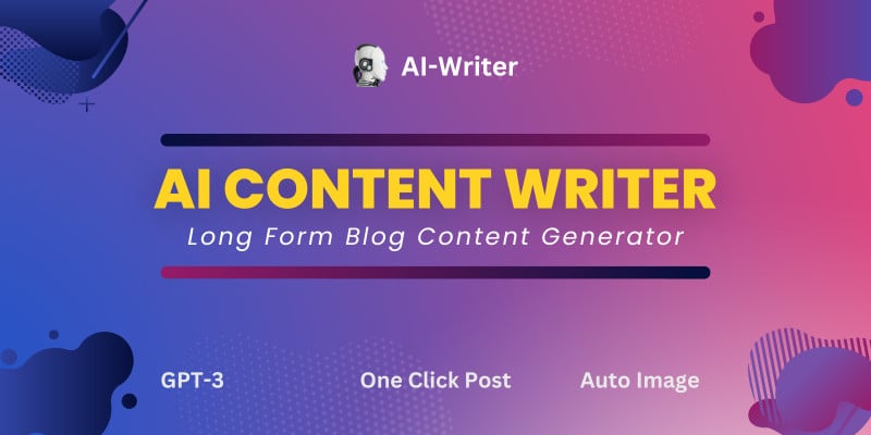 AI Writer – AI Blog Post Generator PHP Script