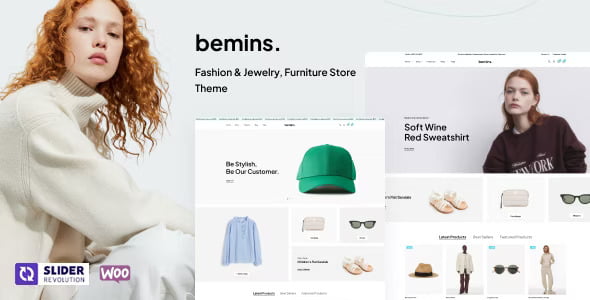 Bemins – Fashion & Jewelry, Furniture Store Theme WordPress