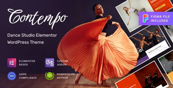 Contempo – Dance School WordPress Theme