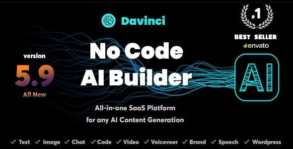 OpenAI Davinci – AI Writing Assistant and Content Creator as SaaS