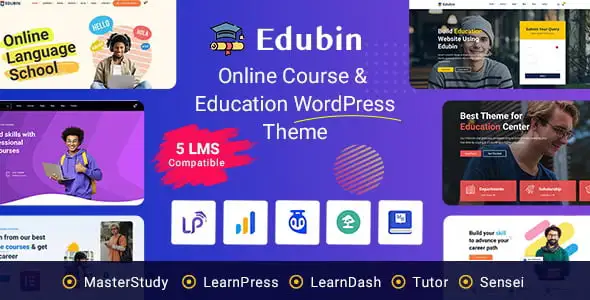 Edubin – Education LMS WordPress Theme