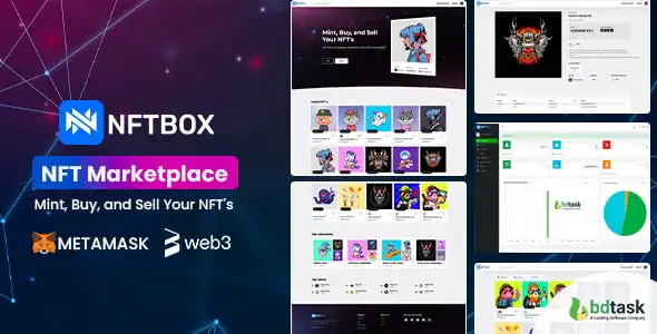 NFTBOX – NFT Marketplace Script PHP