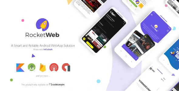 RocketWeb – Configurable Android WebView App Template