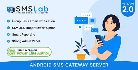 SMSLab – Android Based SMS Gateway Server PHP Script