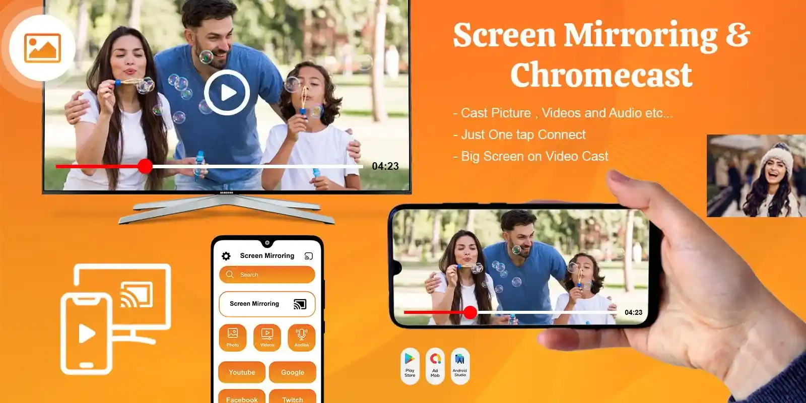 Screen Mirroring – Chromecast – Android