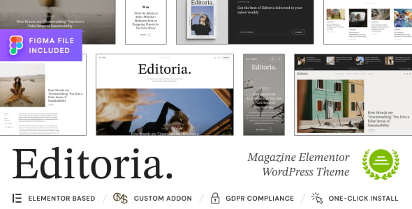 Editoria – Newspaper & Magazine WordPress Theme