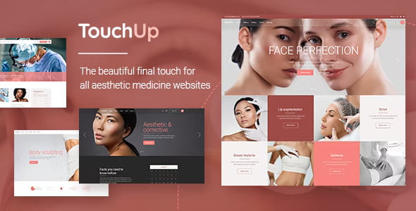 TouchUp – Cosmetic and Plastic Surgery Theme WordPress