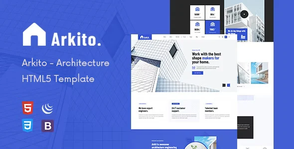 Arkito – Architecture HTML Template