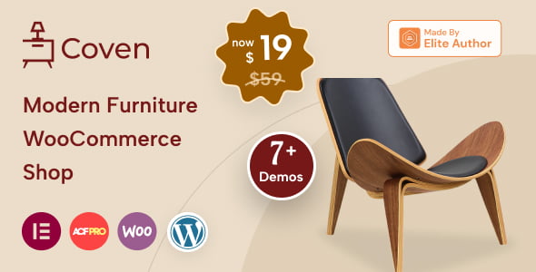 Coven – Furniture Store WordPress WooCommerce Theme