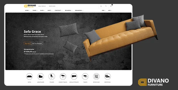 Divano – Furniture HTML Template