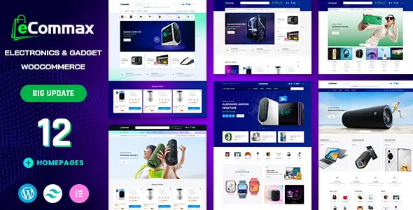 Ecommax – Electronics & Gadget WooCommerce WordPress Theme