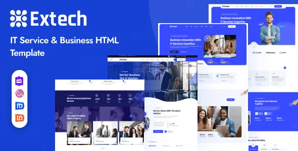 Extech – IT Solutions & Services HTML Template