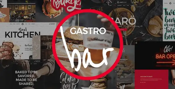 GastroBar – Theme for Fast Food Restaurants and Bars WordPress