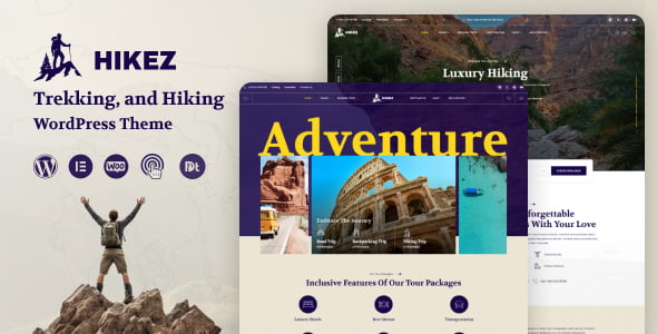 Hikez – Adventure Travel WordPress Theme