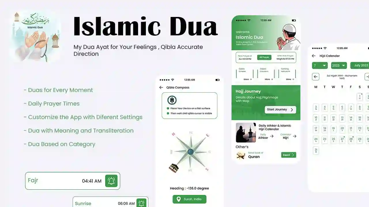 Islamic Dua – Hijri Calendar – Hijri Islamic Calendar – YThe Islamic Calendar – Muslim Apps