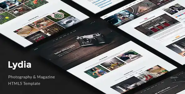 Lydia – Photography Template HTML