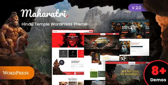 Maharatri – Hindu Temple WordPress Theme