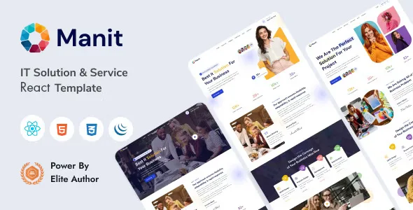 Manit – IT Solutions & Technology React Template