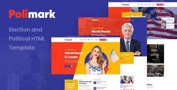 Polimark – Election and Political HTML Template