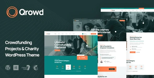 Qrowd – Crowdfunding Projects & Charity WordPress Theme