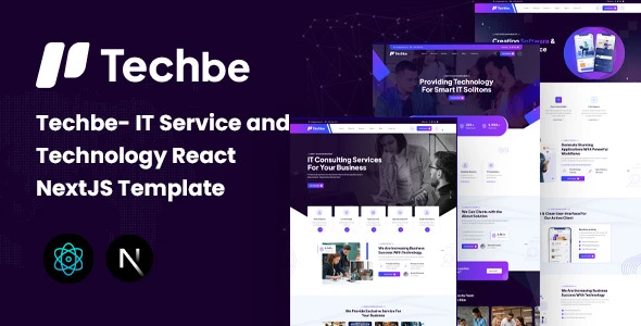 Techbe – IT Service And Technology React NextJS Template