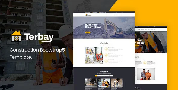 Terbay – Construction Bootstrap5 Template HTML