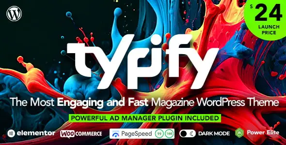 Typify – Newspaper & Magazine WordPress Theme