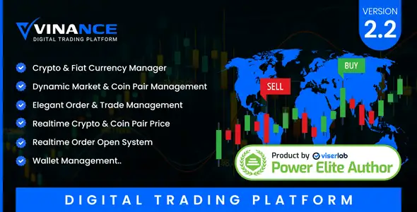 Vinance – Digital Trading Platform PHP