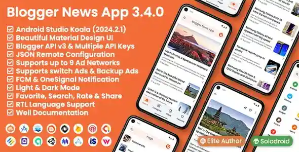 Blogger News App – Blogger API V3