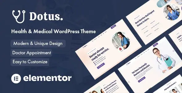 Dotus – Health & Medical WordPress Theme