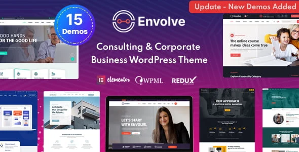 Envolve – Consulting Business WordPress Theme