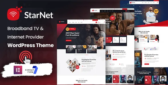 StarNet – Internet Provider WordPress Theme