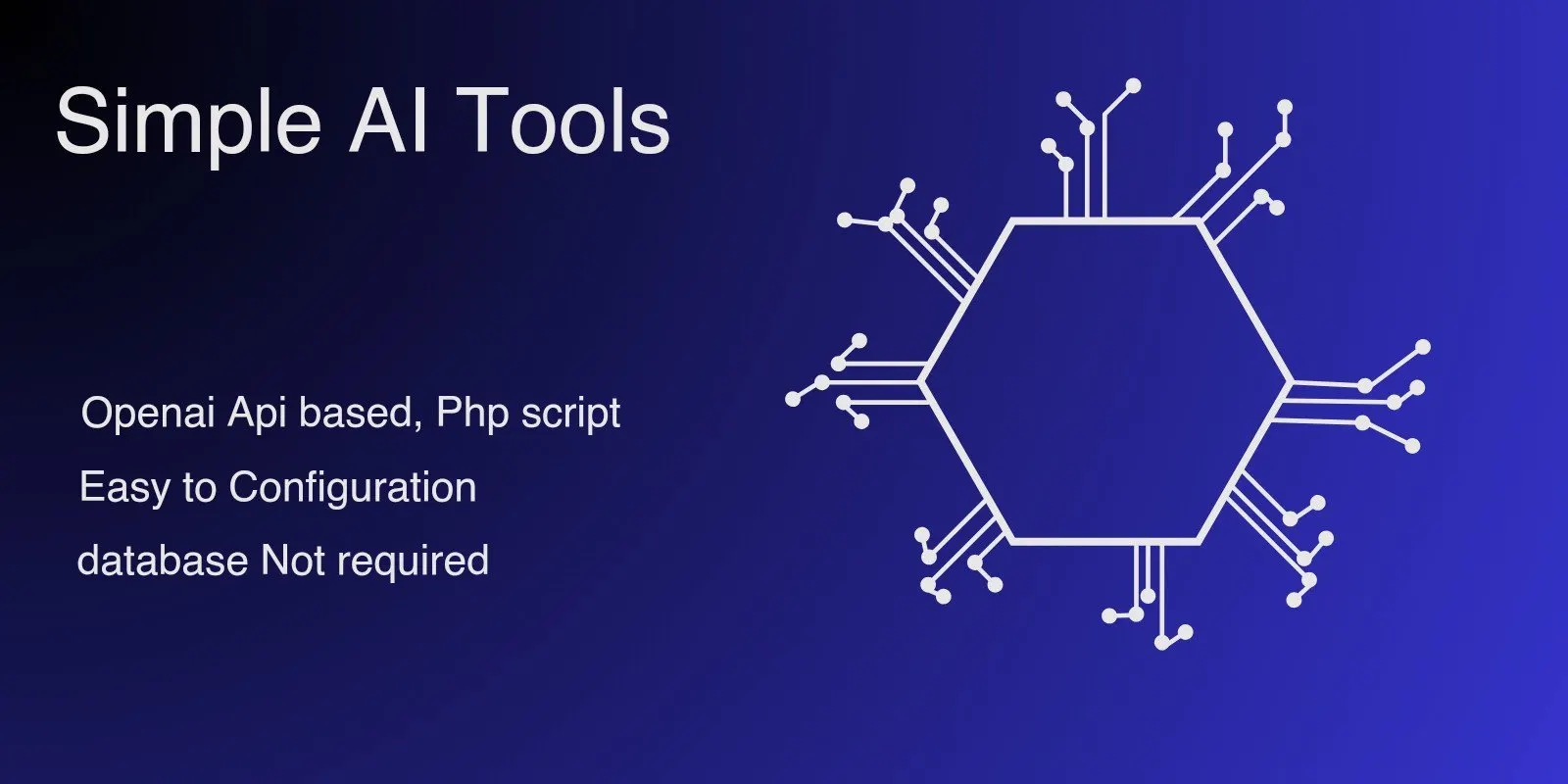 AI Simple Tools – PHP Script