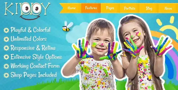 Kiddy – Children HTML Template