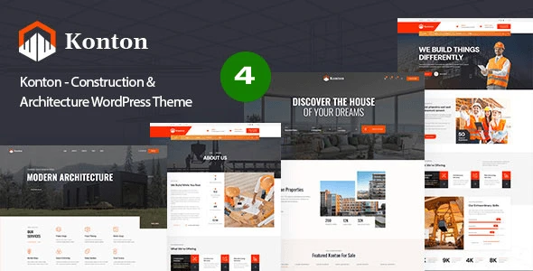 Konton – Construction & Architecture WordPress Theme