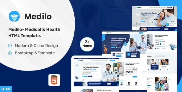 Medilo – Medical, Hospital & Dental HTML Template