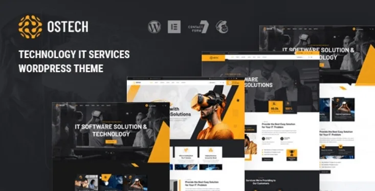 Ostech – Technology IT Services WordPress Theme